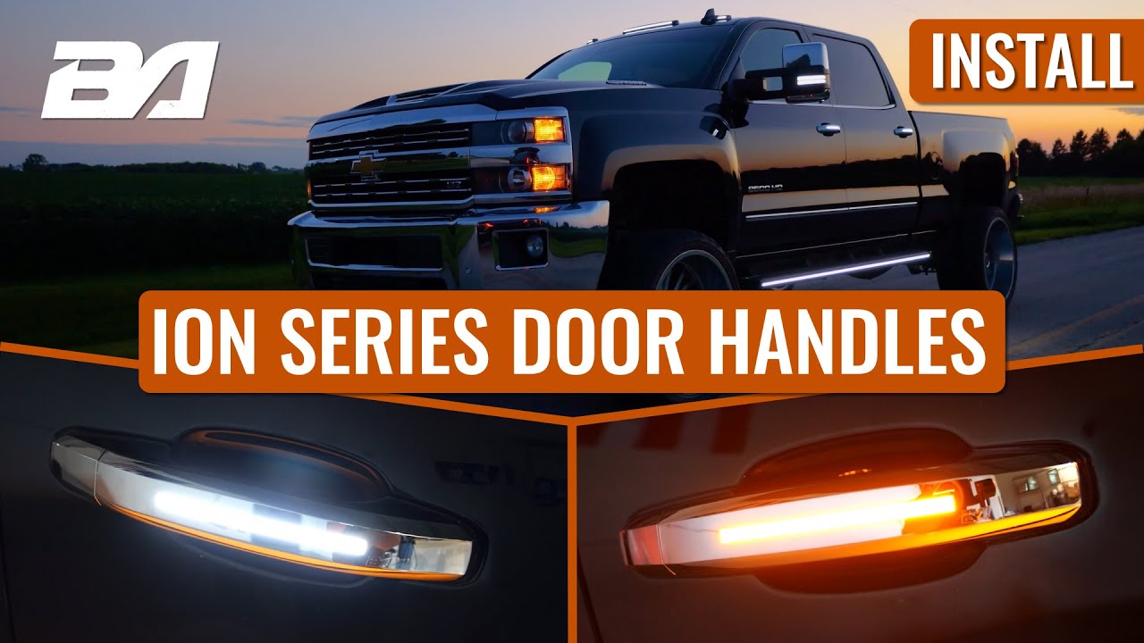 Boost Auto ION Series Light Up LED Door Handles Installation | 2014-2019 Chevy Silverado/ GMC Sierra
