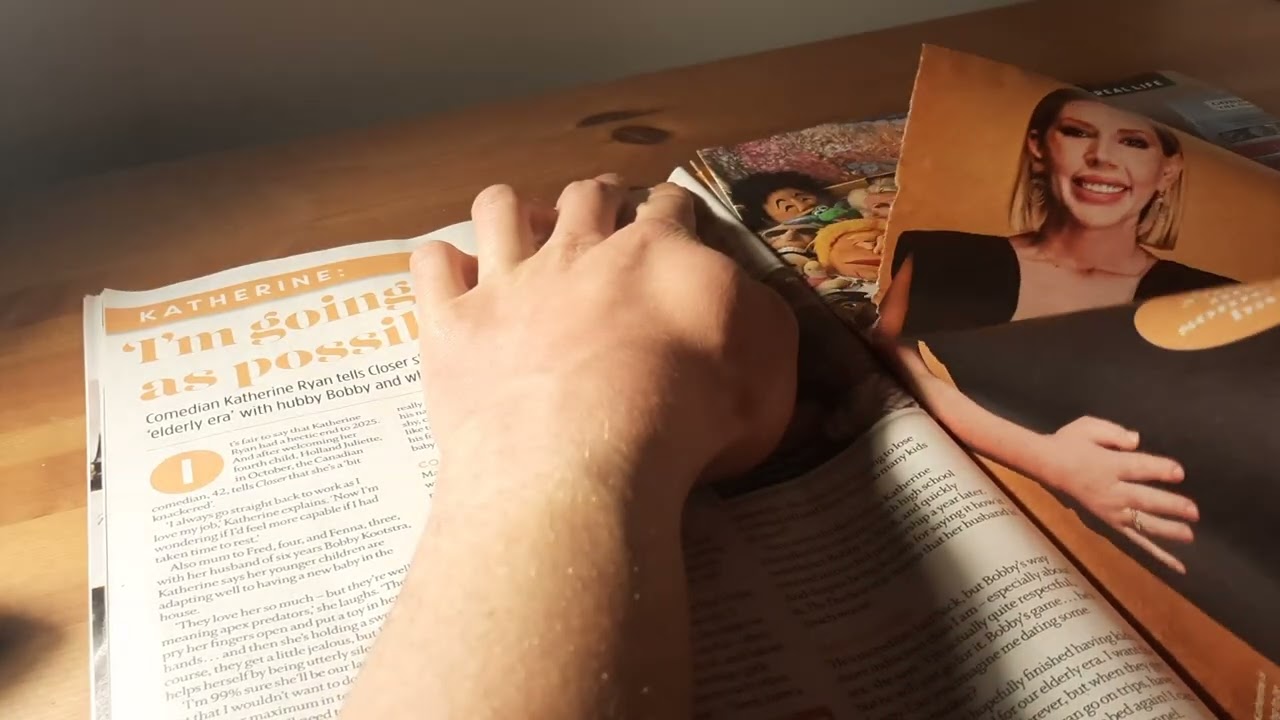 Closer magazine ripping pages (viewer request)