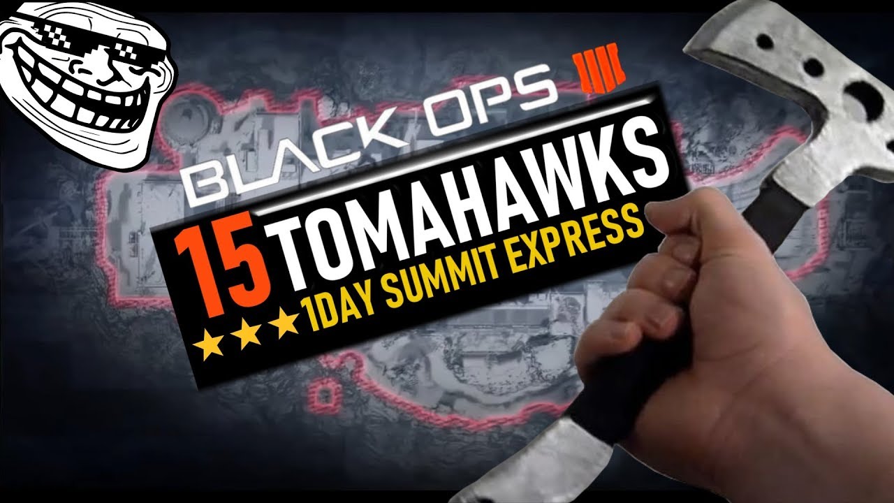 Black Ops 4 - Summit Tomahawk Express (Across Map Tutorial)
