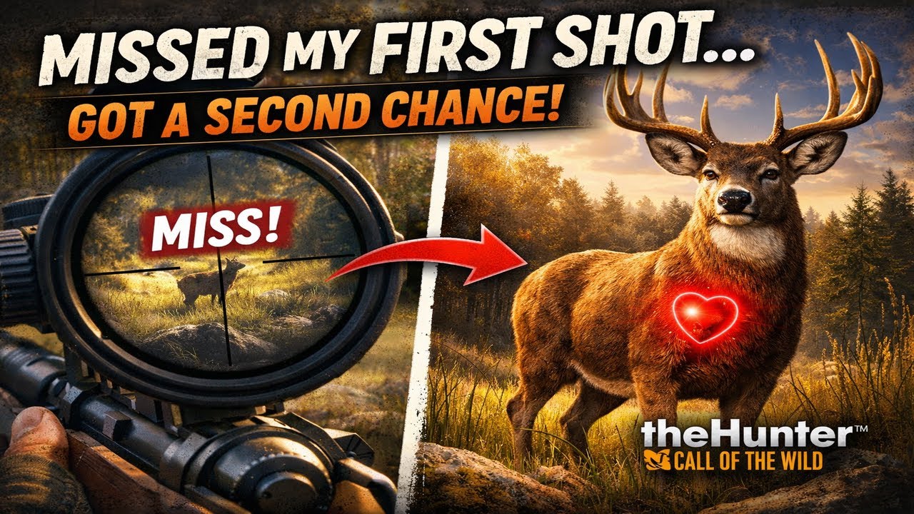 Missed My First Shot, Got a Second Chance | theHunter: Call of the Wild