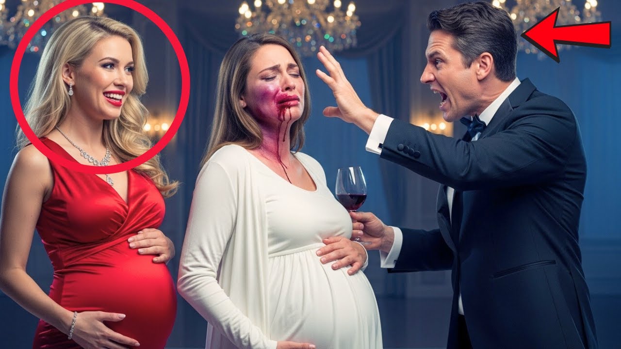 Millionaire Slaps His Pregnant Wife, Chooses Pregnant Mistress — One Year Later She Comes Back With