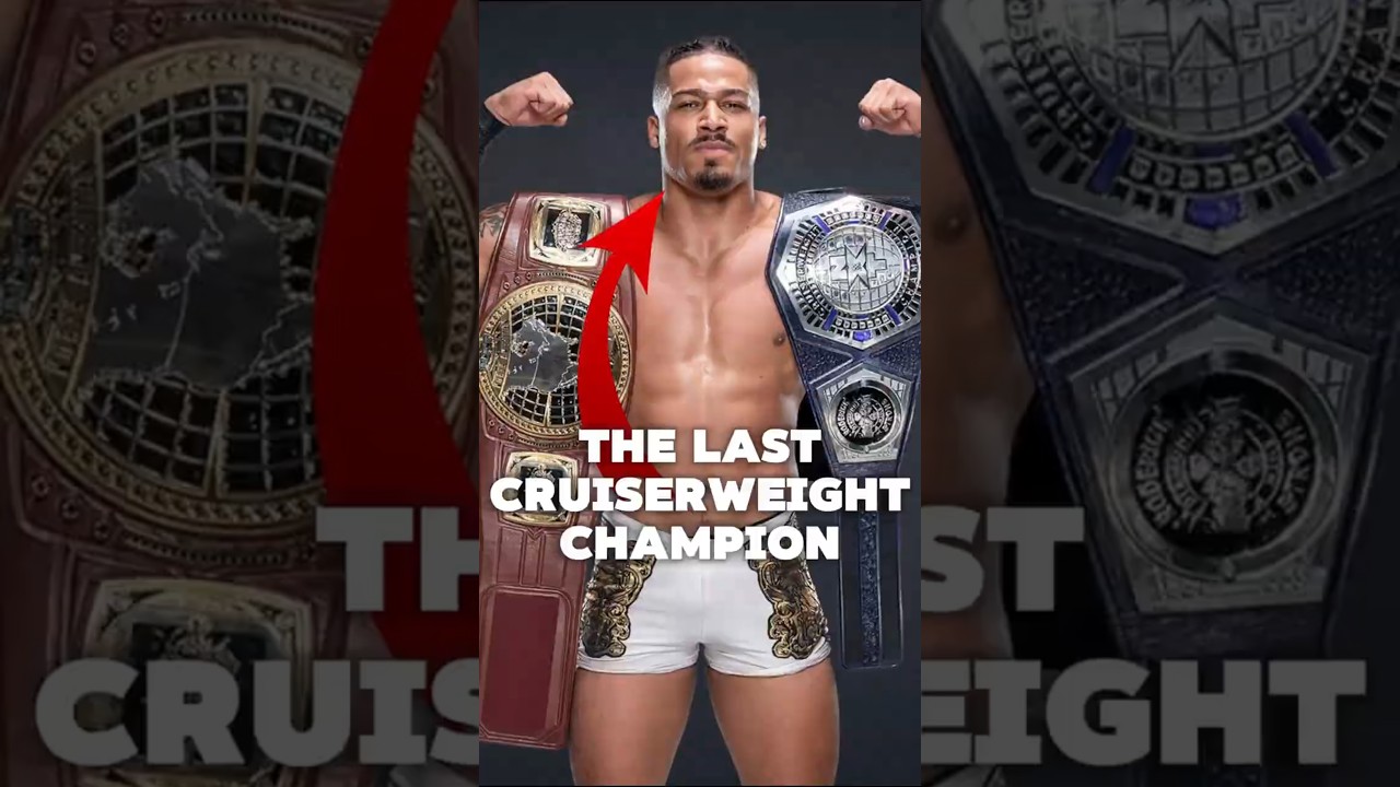 How the NXT Cruiserweight Title got retired #wwe #wrestling #shorts