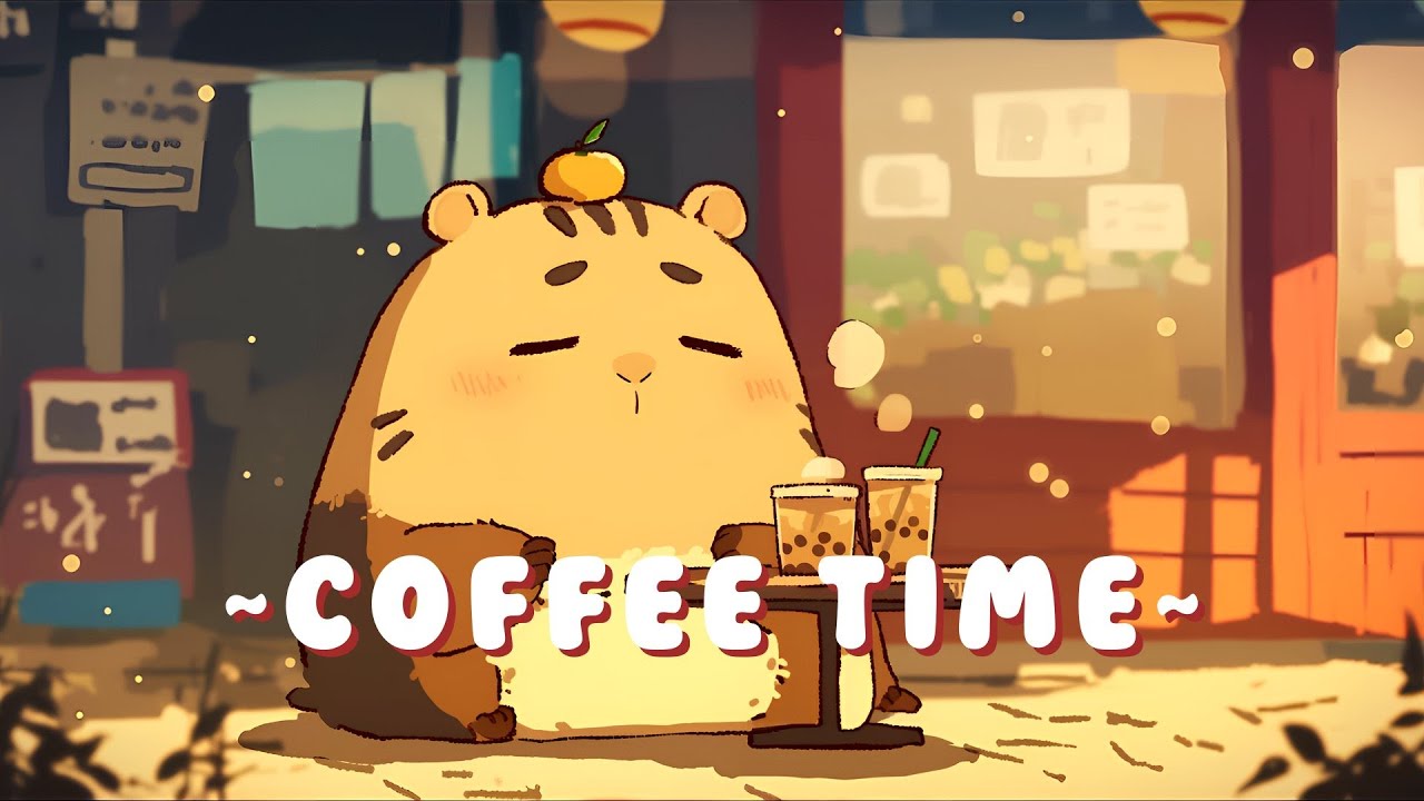 [60 Minutes] Capybara Chill Radio | Peaceful Music for Your Soul 🦫 🎵 🌙