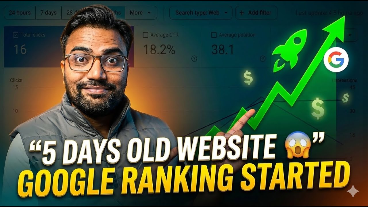 My 5 Days Old Sub-Domain Website Started Ranking in Google Search | Tool Website in 2026