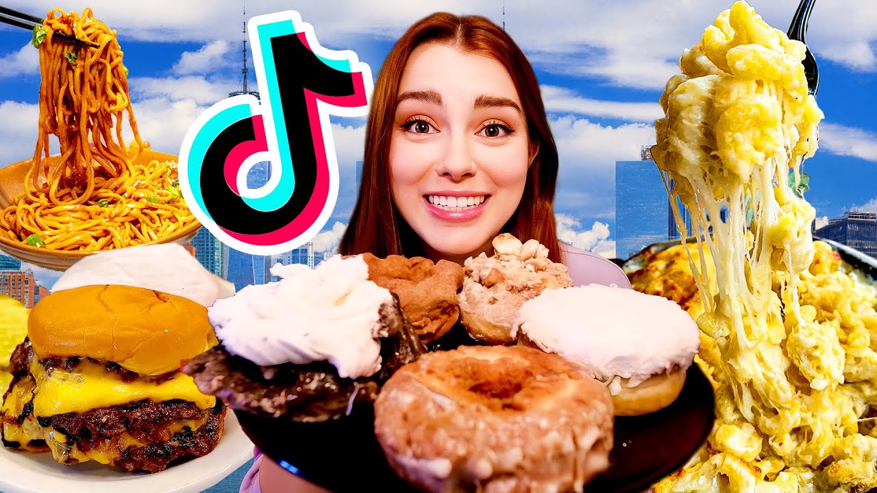 В Нью-Йорке едят только вирусную еду из TikTok!