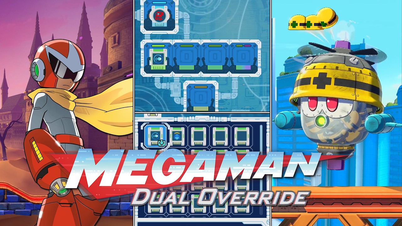 Nowe niestandardowe chipy, nowe etapy i wysoki poziom trudności! | Mega Man: Dual Override &ndash; drug...