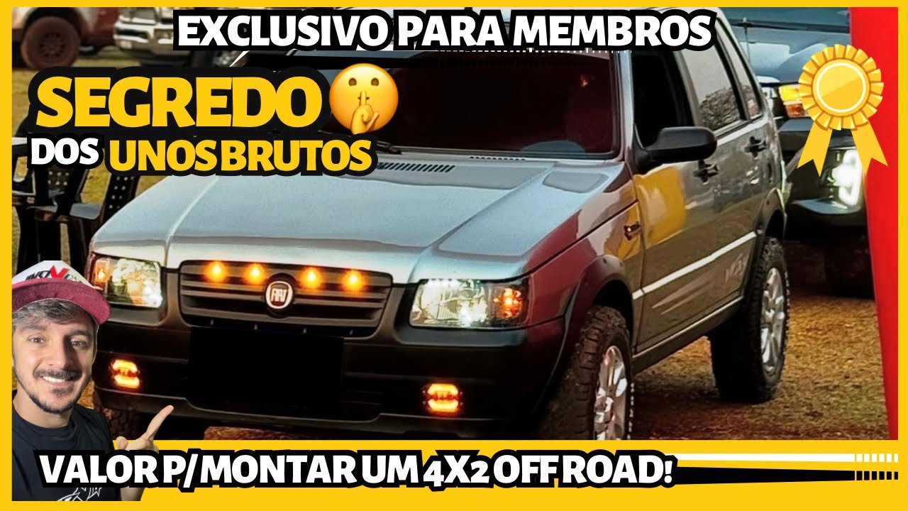 QUANTO GASTA PRA MONTAR UM UNO BRUTO 4x2