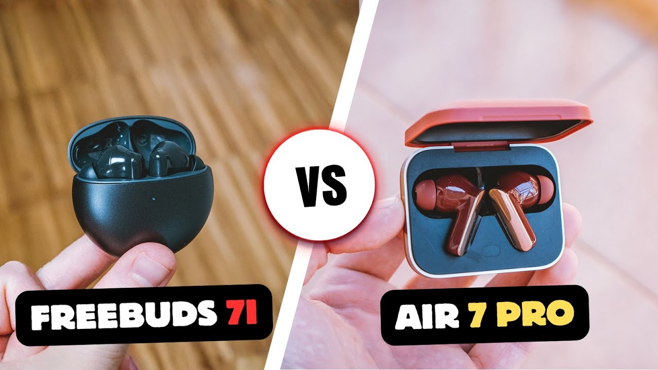 Dura DECISIÓN 🤯 Huawei FreeBuds 7i vs Realme Buds Air 7 Pro COMPARATIVA en ESPAÑOL