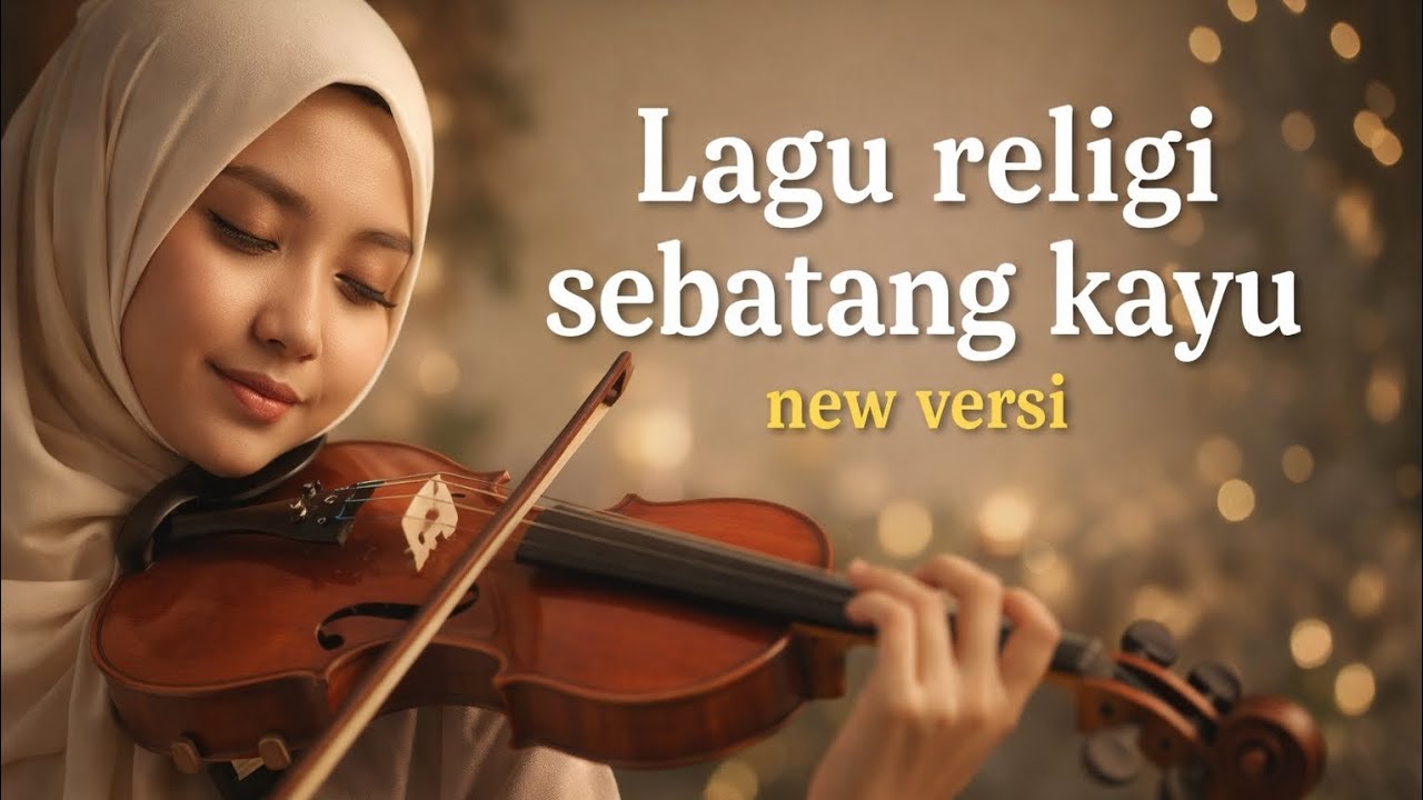 Lagu Religi Sebatang Kayu (New Versi) – Cover Biola Menyentuh Hati