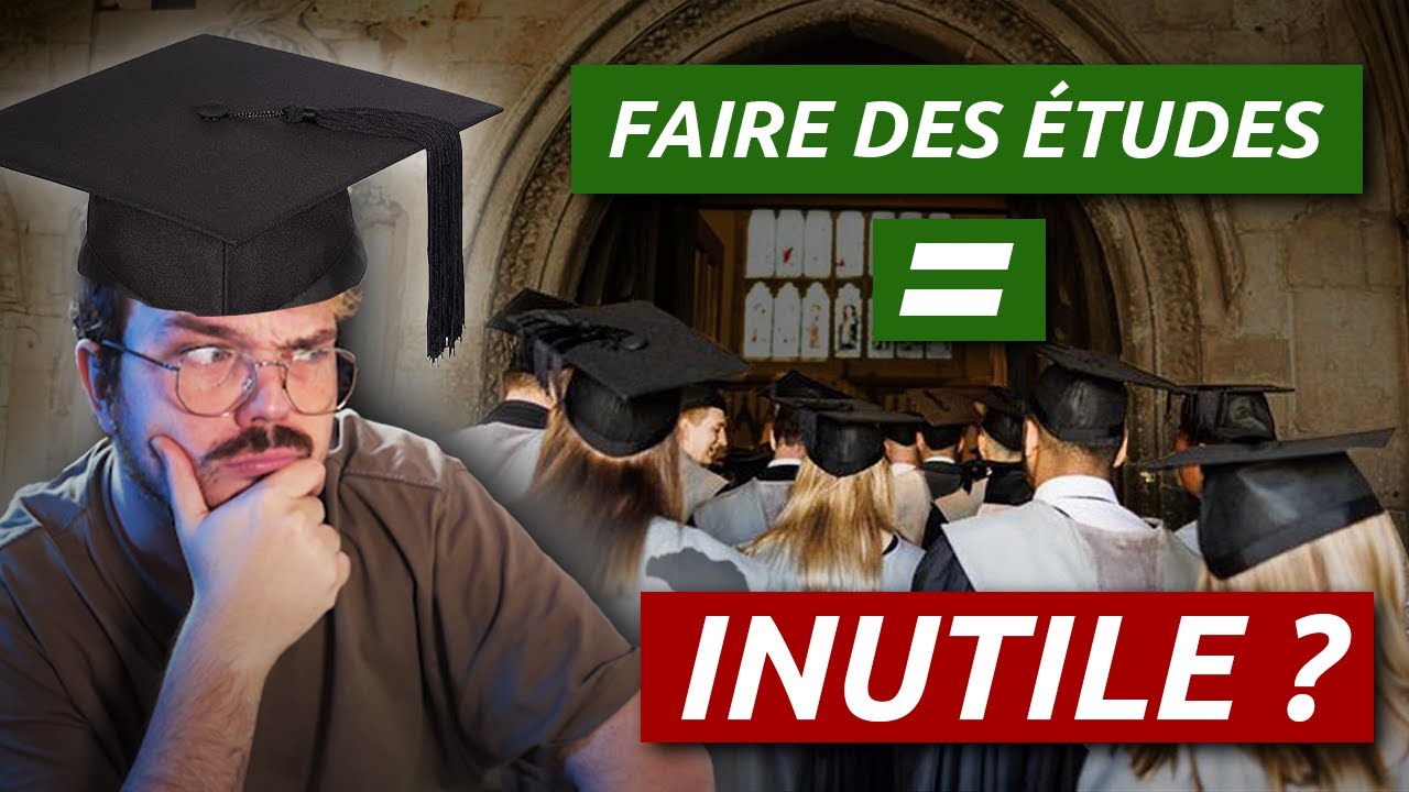 Faut-il ARRÊTER les ÉTUDES ? (et lancer un business en ligne de gros naze ?)