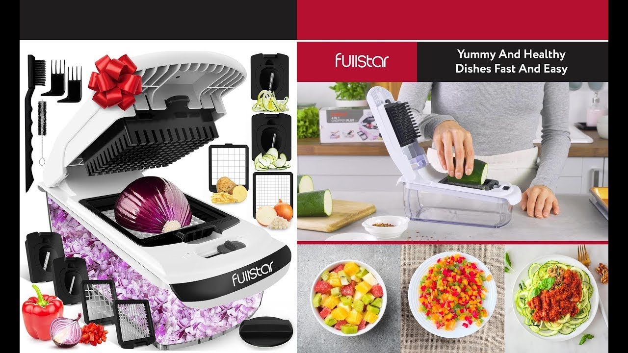 Best vegetable choppers in 2025   Fullstar All in 1 Vegetable Chopper Review