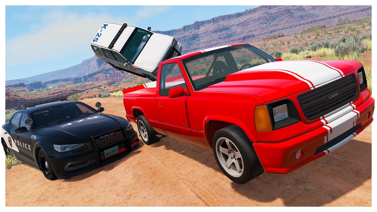 We Joined An INSANE BeamNG Drive Police Roleplay Server! Better Than GTA 5 RP?