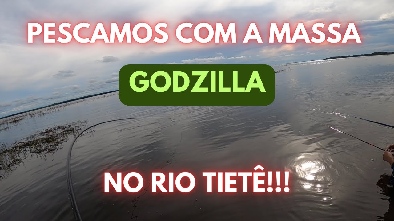 NUNCA VI UM PEIXE DESSA ESPÉCIE TÃO GRANDE!!! Vara de Mão no rio Tietê com massa!!!