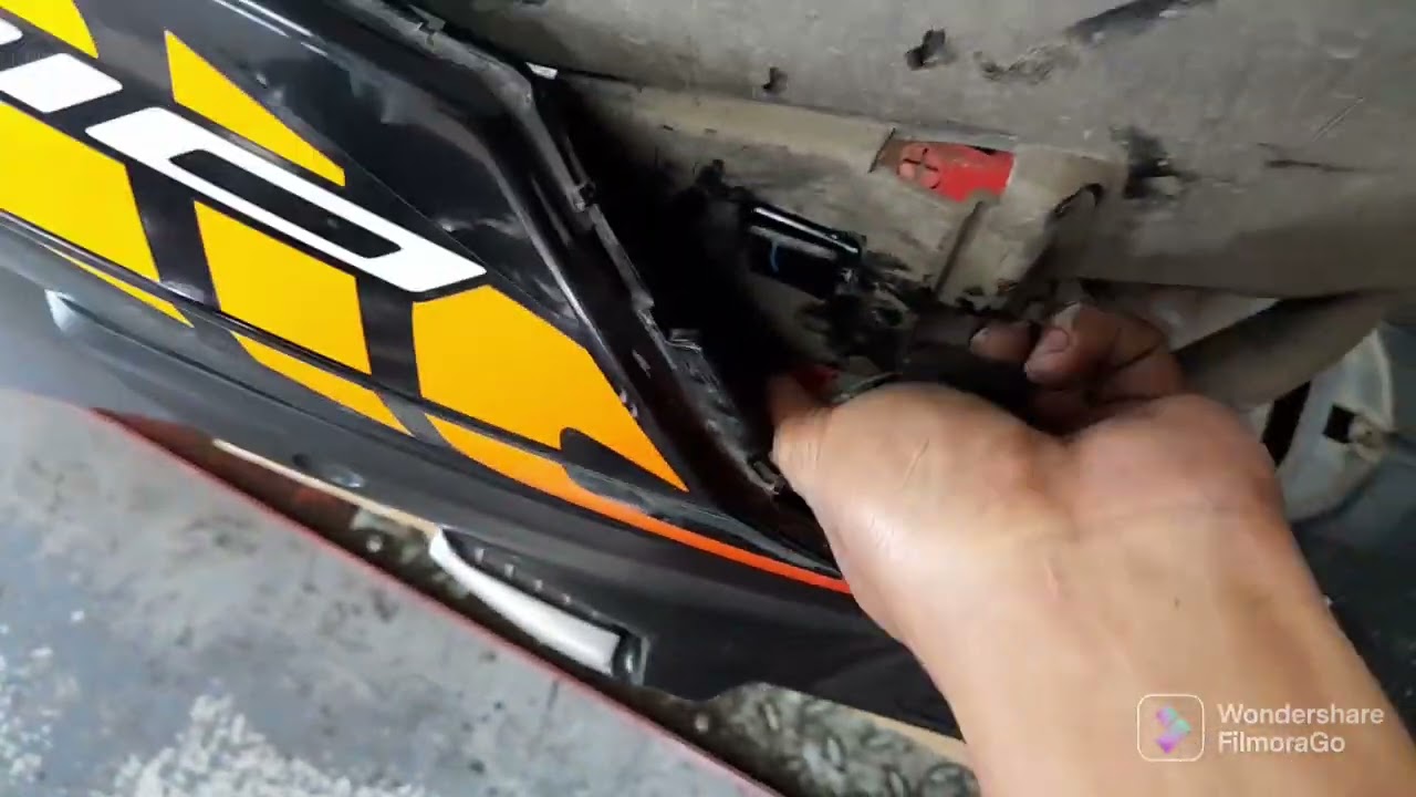 Mio i125. STARTER RELAY MALFUNCTION.