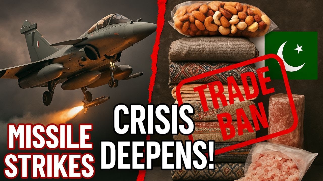 From Trade Ban to Missile Strikes: India-Pakistan Crisis Deepens