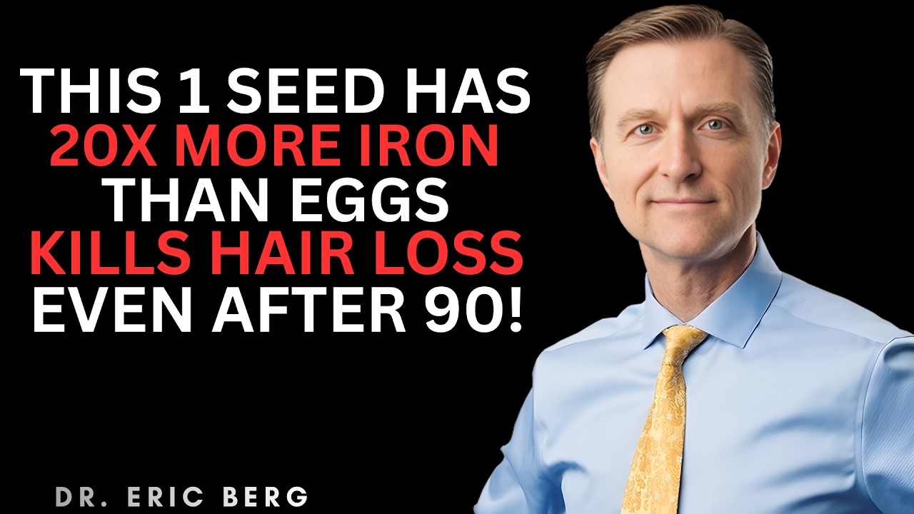 JUST #1 Powerful Seed Before Bed – AvoidThis Food to Reactivate Hair Growth Naturally | Dr Eric Berg
