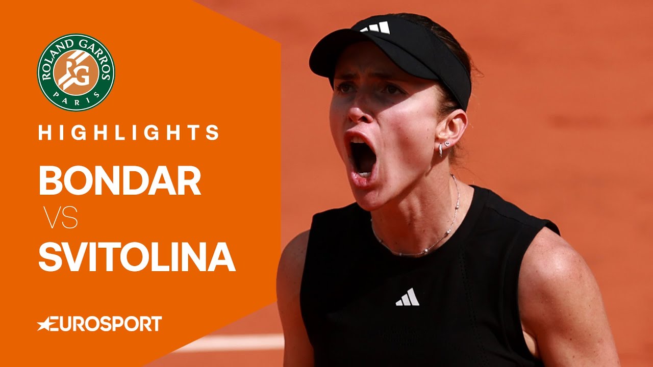 Anna Bondar vs Elina Svitolina | Round 2 | French Open 2025 Highlights 🇫🇷