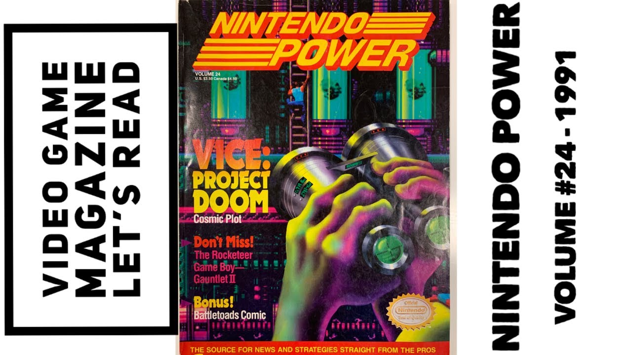 Nintendo Power Volume #24 - Video Game Magazine Let's Read