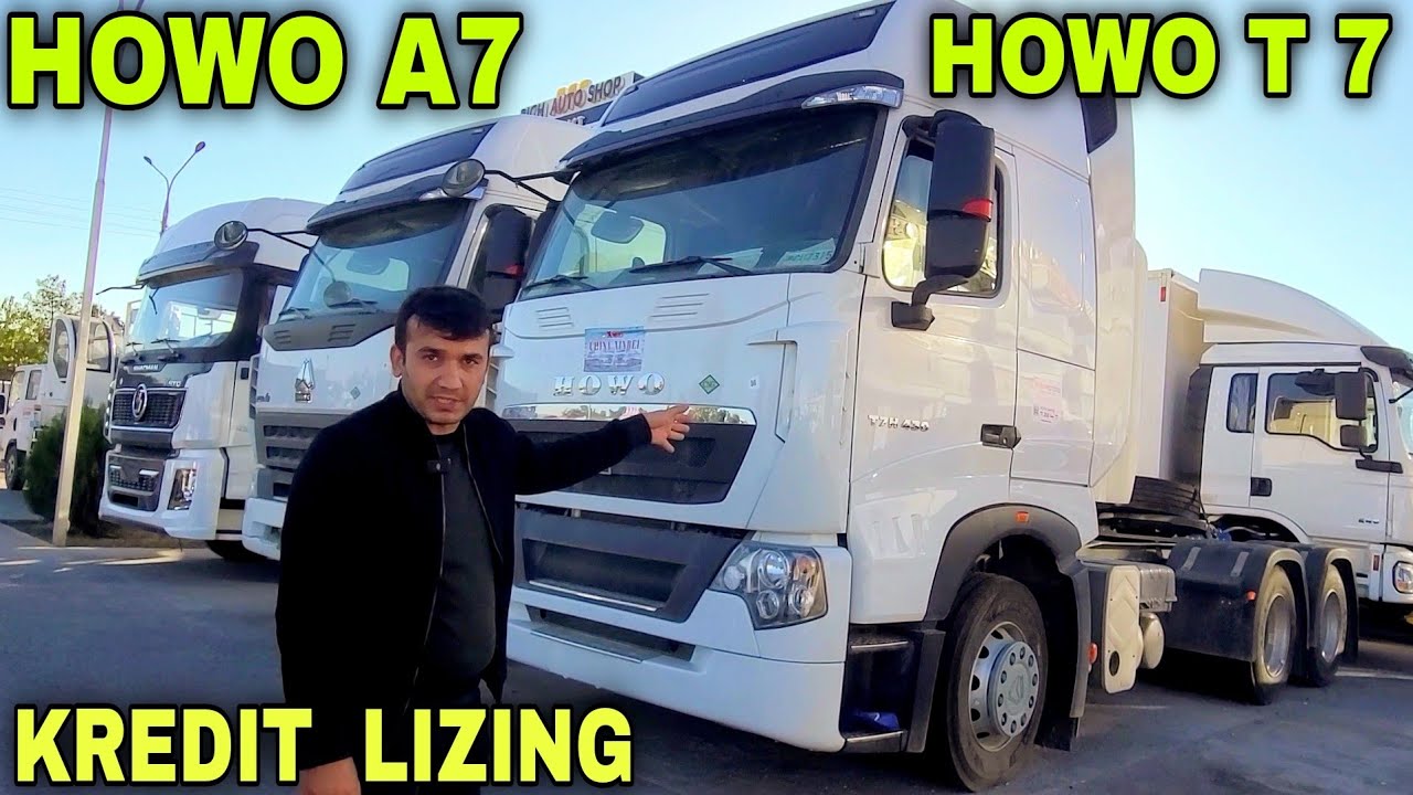 Howo A7 Shacman X5000 Howo T7 Teyagachla Shacman  Faw Avto Furgonlari Yangi Partiyasi China Motorsda