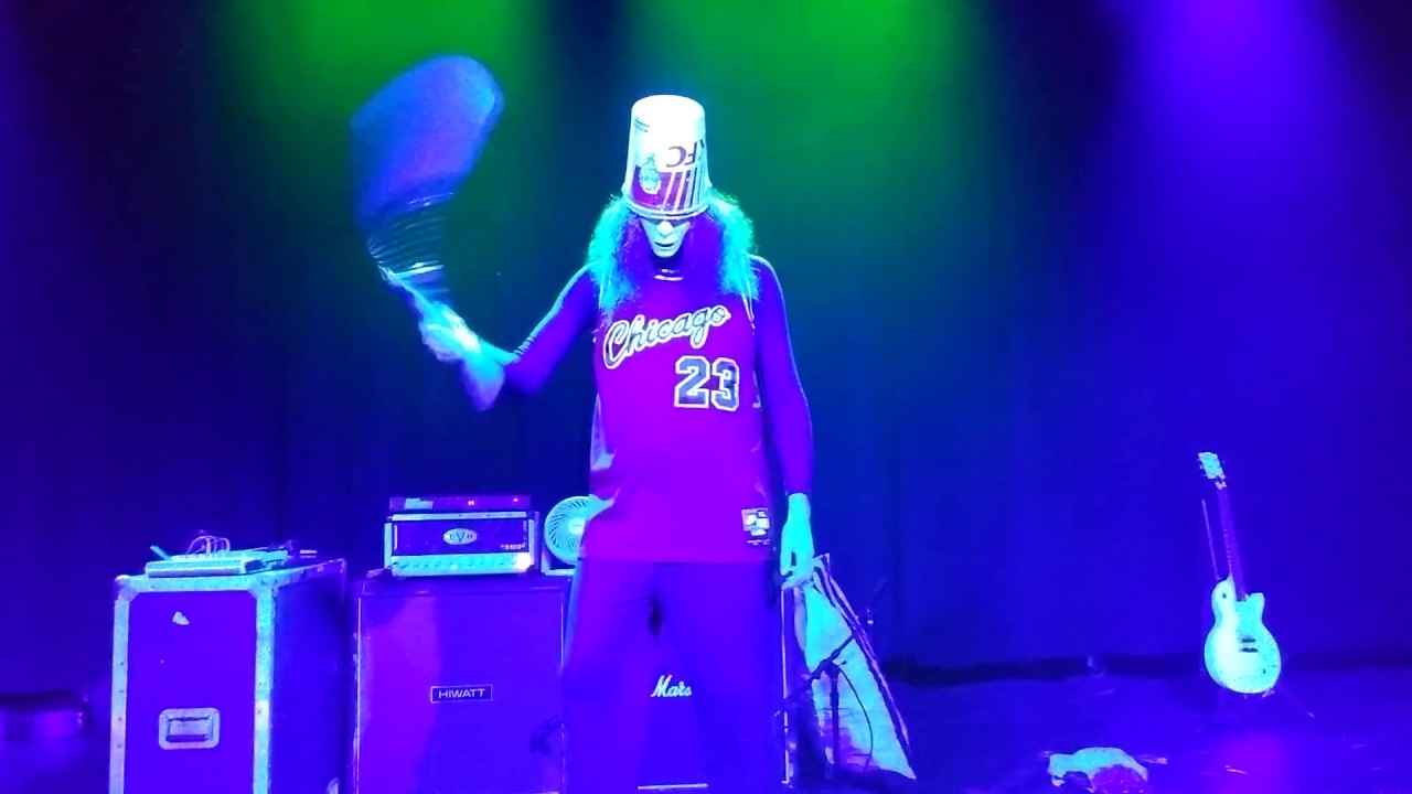 Buckethead Robot Dance/Nunchucks/Toy Exchange 4/18/2018