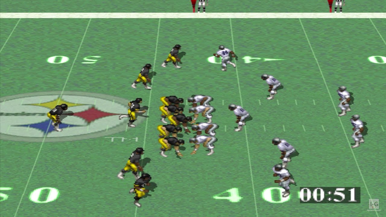 Tecmo Super Bowl — игровой процесс PS1 (4K60fps)