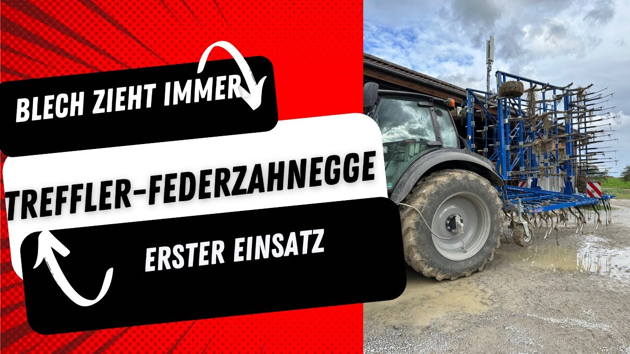 Die neue (gebrauchte) Treffler-Präzisionsfederzahnegge