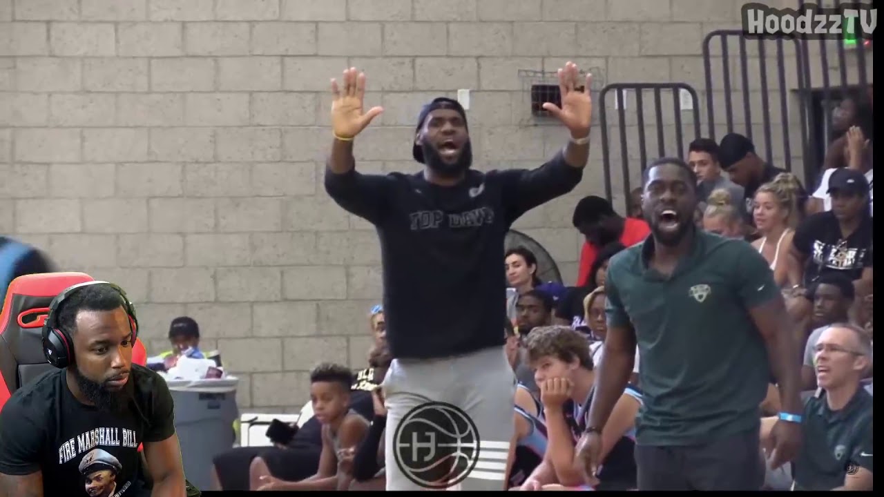 CashNasty Reacts To BRONNY James Jr FIRST EVER DUNK IN CHAMPIONSHIP GAME! 🔥