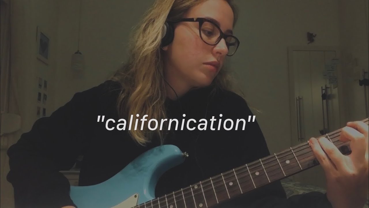 californication by red hot chili peppers (cover)