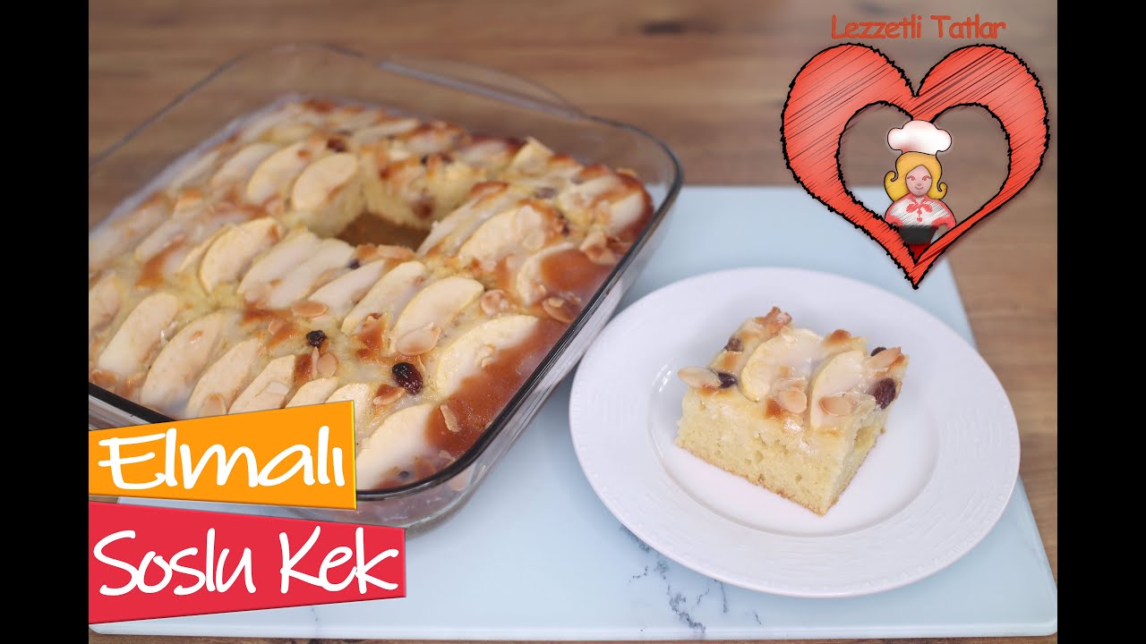 Lezzeti Sosunda Saklı👌Elmalı Soslu Kek Tarifi ❗️