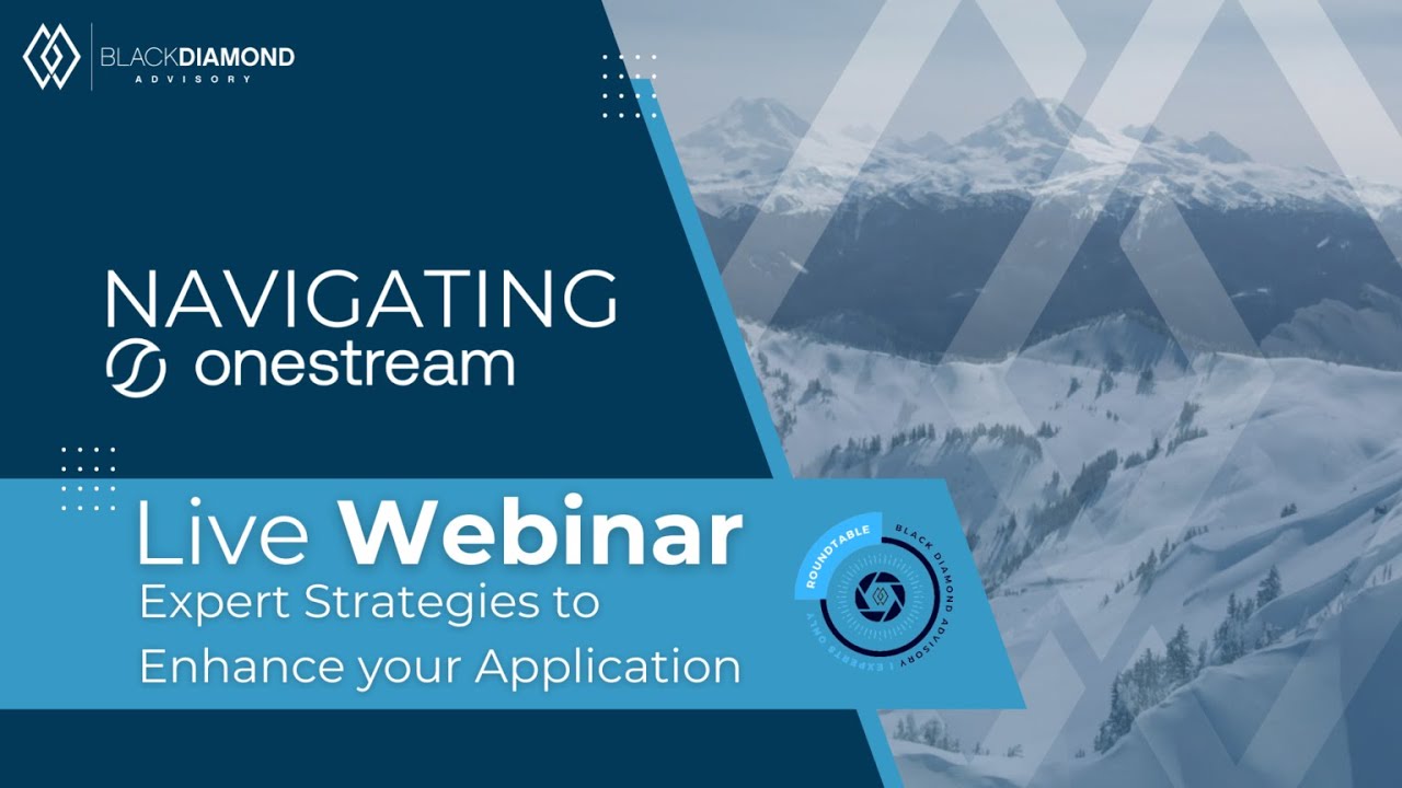 Navigating OneStream – Expert Strategies to Enhance your Application