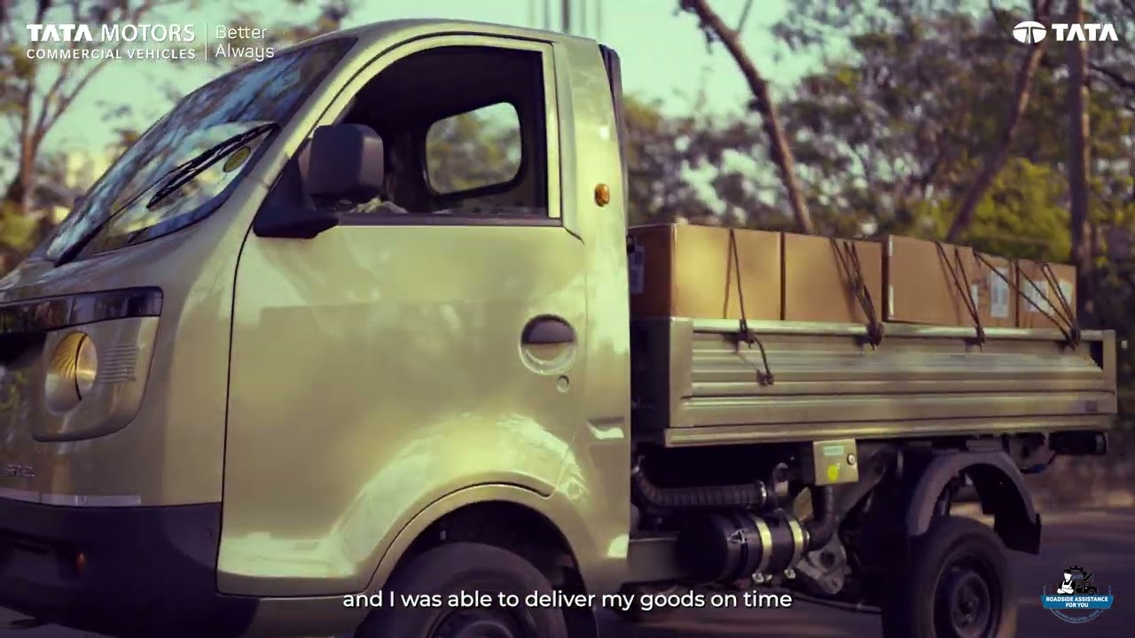 TATA Motors Small Commercial Vehicles| Backed by 24x7 Roadside Safety Assistance