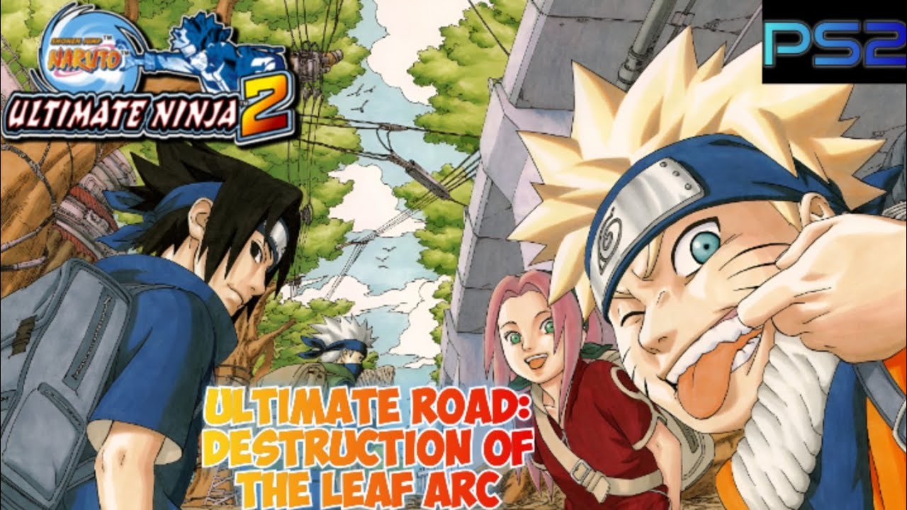 Naruto Ultimate Ninja 2 Ultimate Road EP1 (Destruction Of The Leaf ARC)