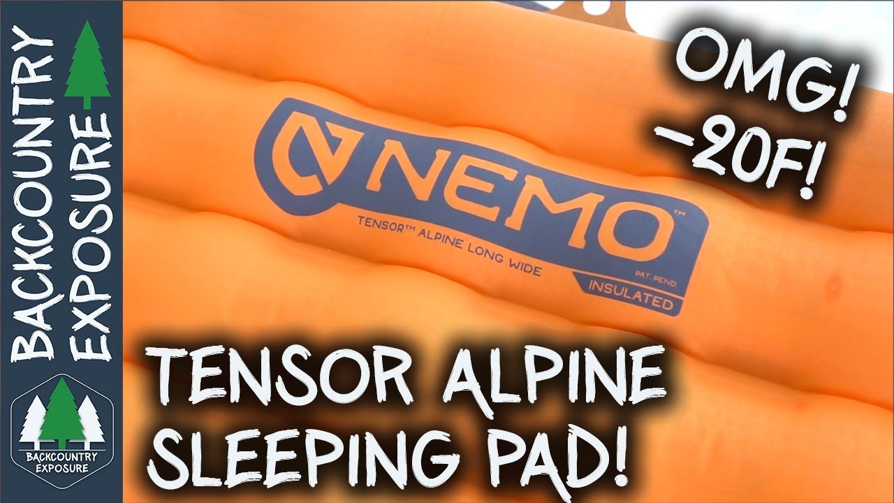 Сверхлегкий утепленный коврик Tensor Alpine | Nemo Equipment