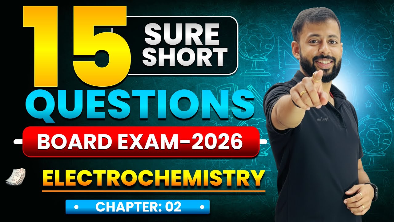 Electrochemistry | Super Trick | Most Important Questions | Class12 Chemistry | Ritesh Mittal