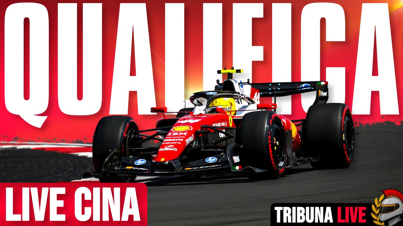 🔴LIVE F1🔴QUALIFICA CINA🔥ADESSO CI SI GIOCA IL BOTTINO GROSSO!