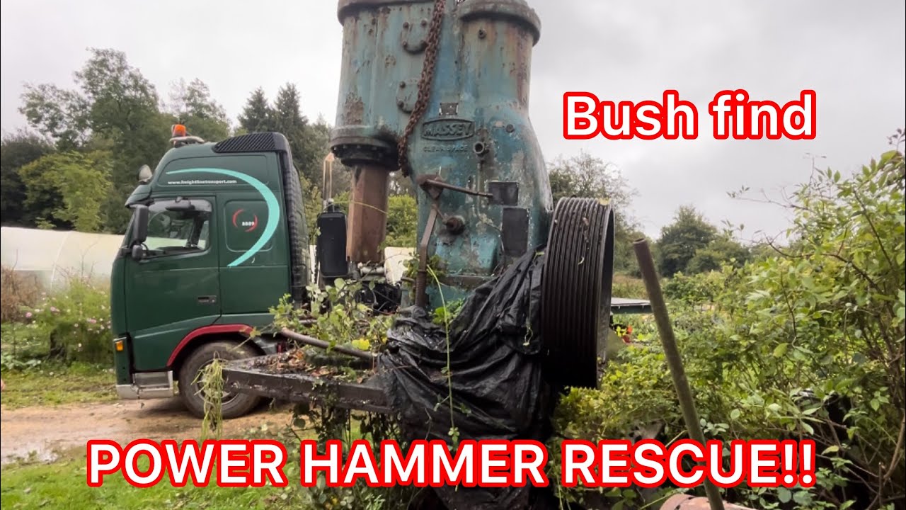 Power hammer RESCUE!! Bush find Massey power hammer will it ever go again?