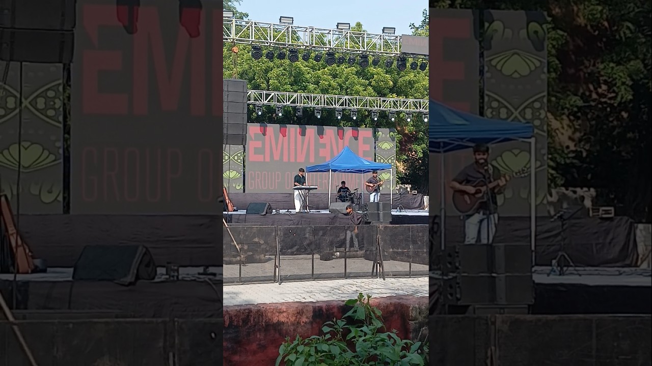 Band performance SRCC Freshers 2025 | #shorts #viral #srcc #vlog Piyush Gaur SRCC