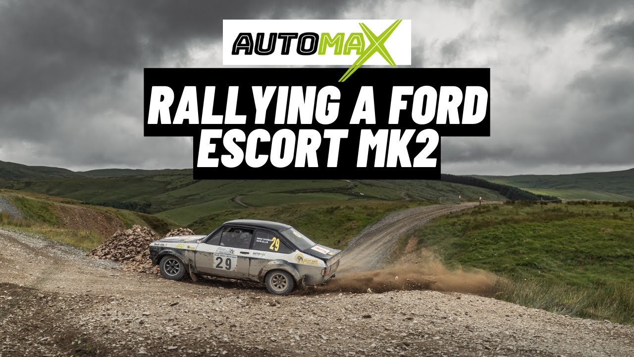 Мы соревнуемся на Ford Escort Mk2 на этапах WRC