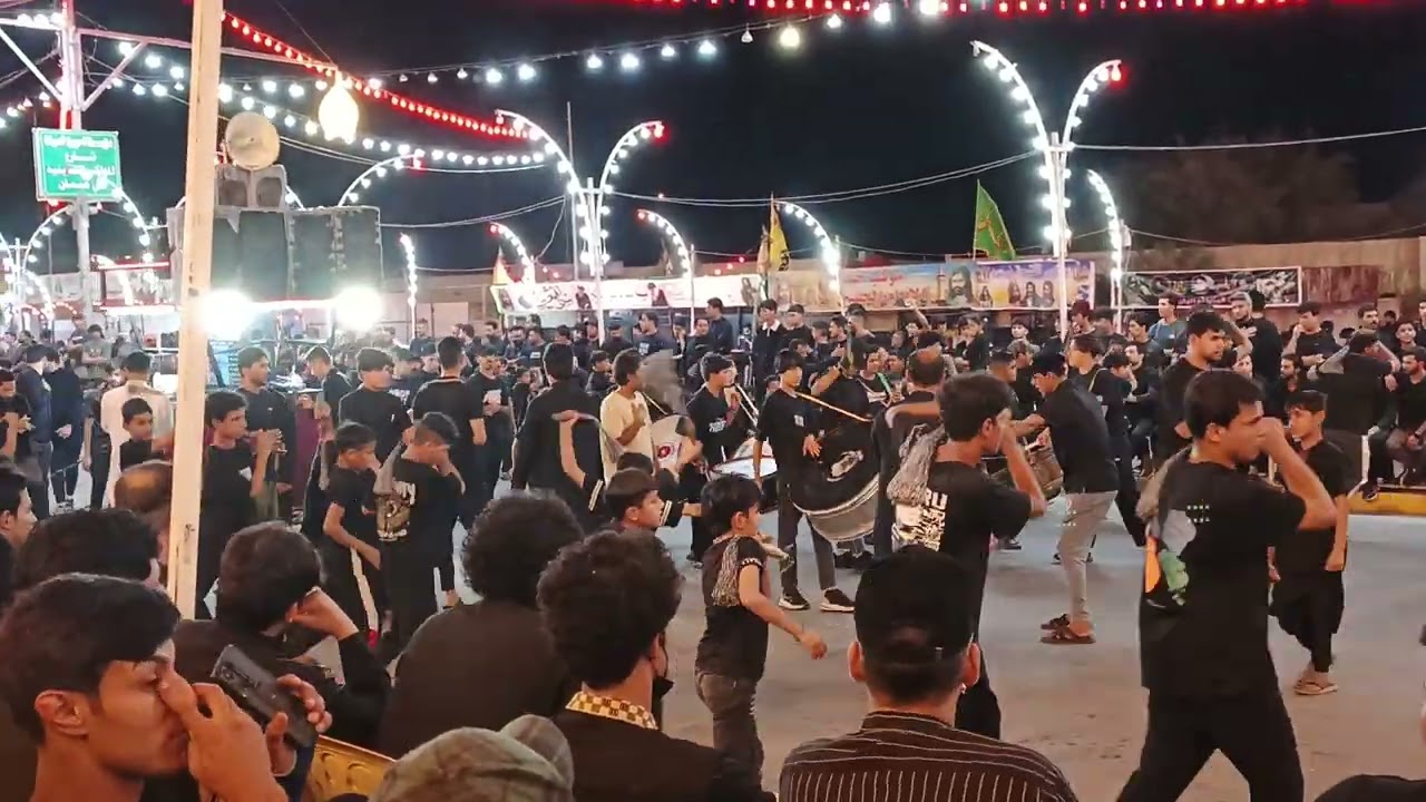 موكب شباب حيدر الكرار/ ميسان حي الحسين القديم