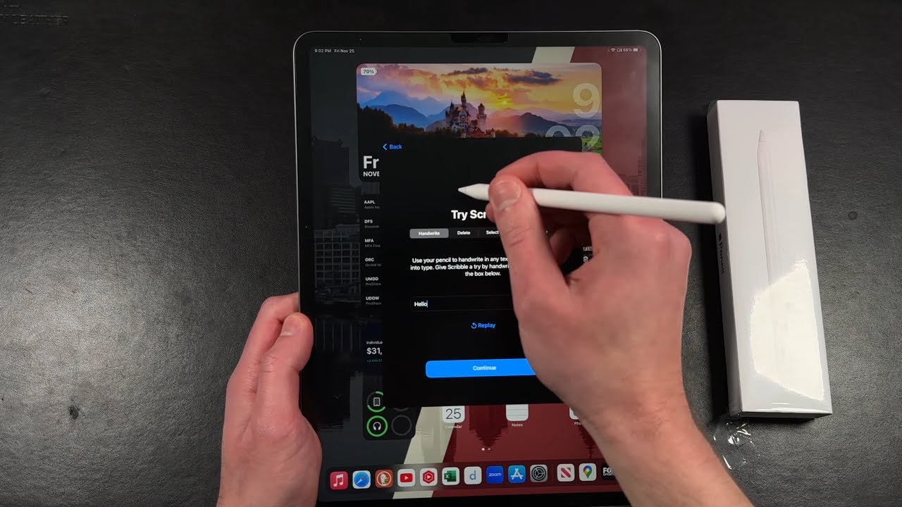 Apple Pencil 2 Unboxing and Initial Setup