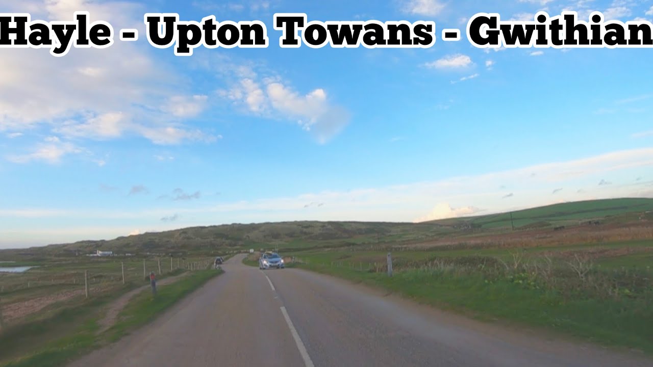 A Mattys drive with us production 24/10/22 Hayle - Upton Towans - Gwithian at dusk stunning Cornwall