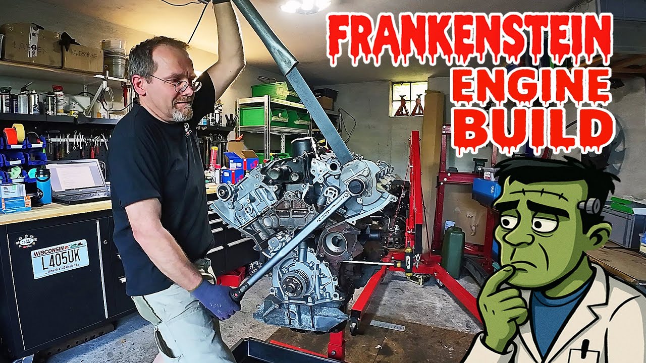 DIY Complete Engine Assembly from Leftovers – 2.7L TDV6 Land Rover S6 - EP 30