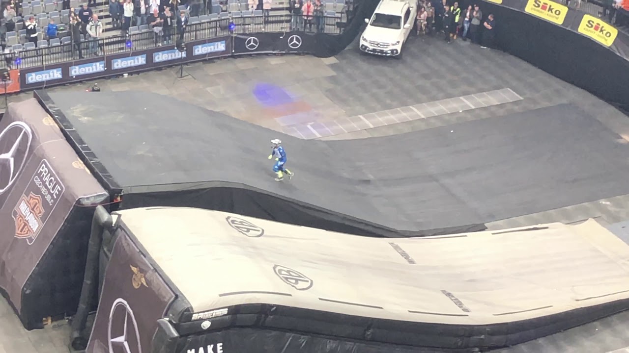 Fmx Gladiator Games 2019 Czech Republic O2 Arena Frontflip Hellclicker