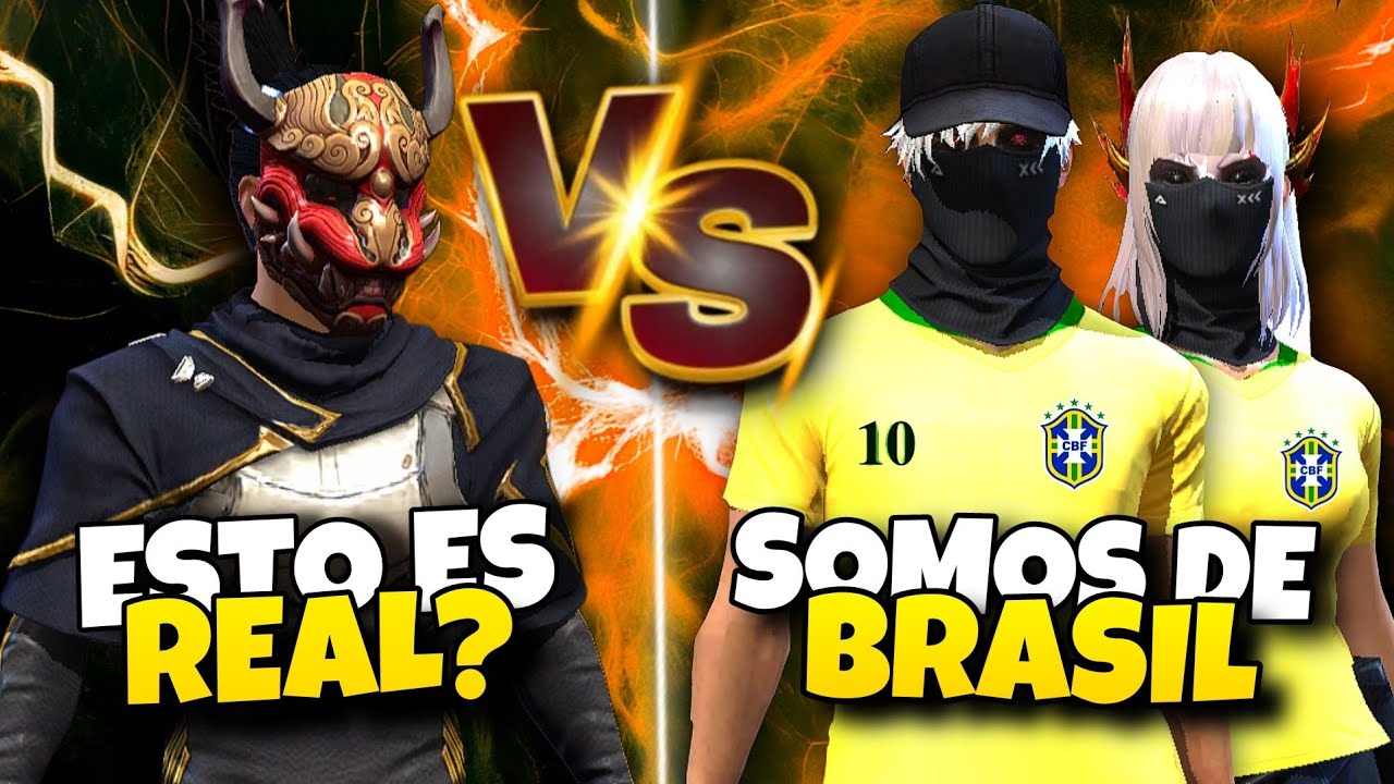 Duo Insano de BRASIL me HUMILLA y creé que pueden derrotarme en un 2vs1😱 ¿Son hackers?