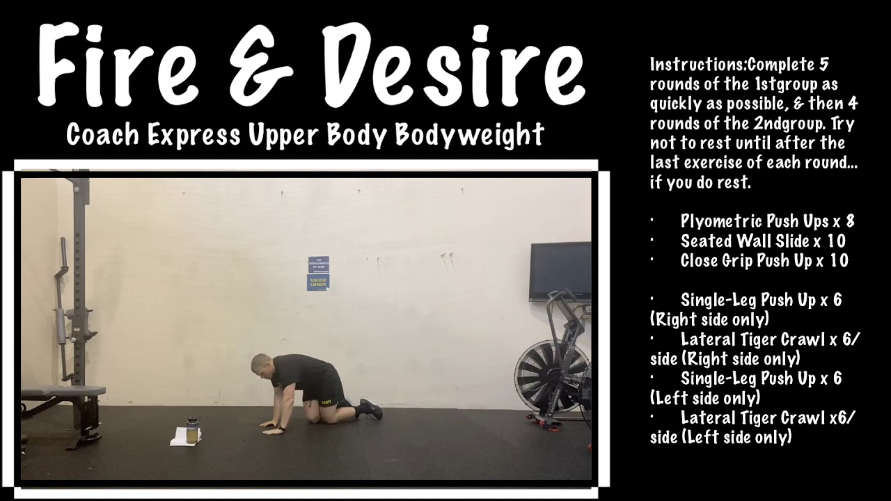 Fire & Desire - Coach Express - Upper