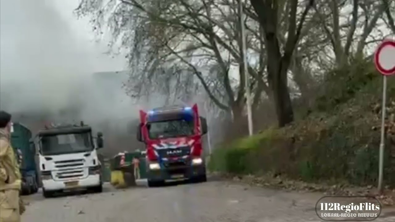 Brand ontstaan in gebouw in Emmen 14-12-25