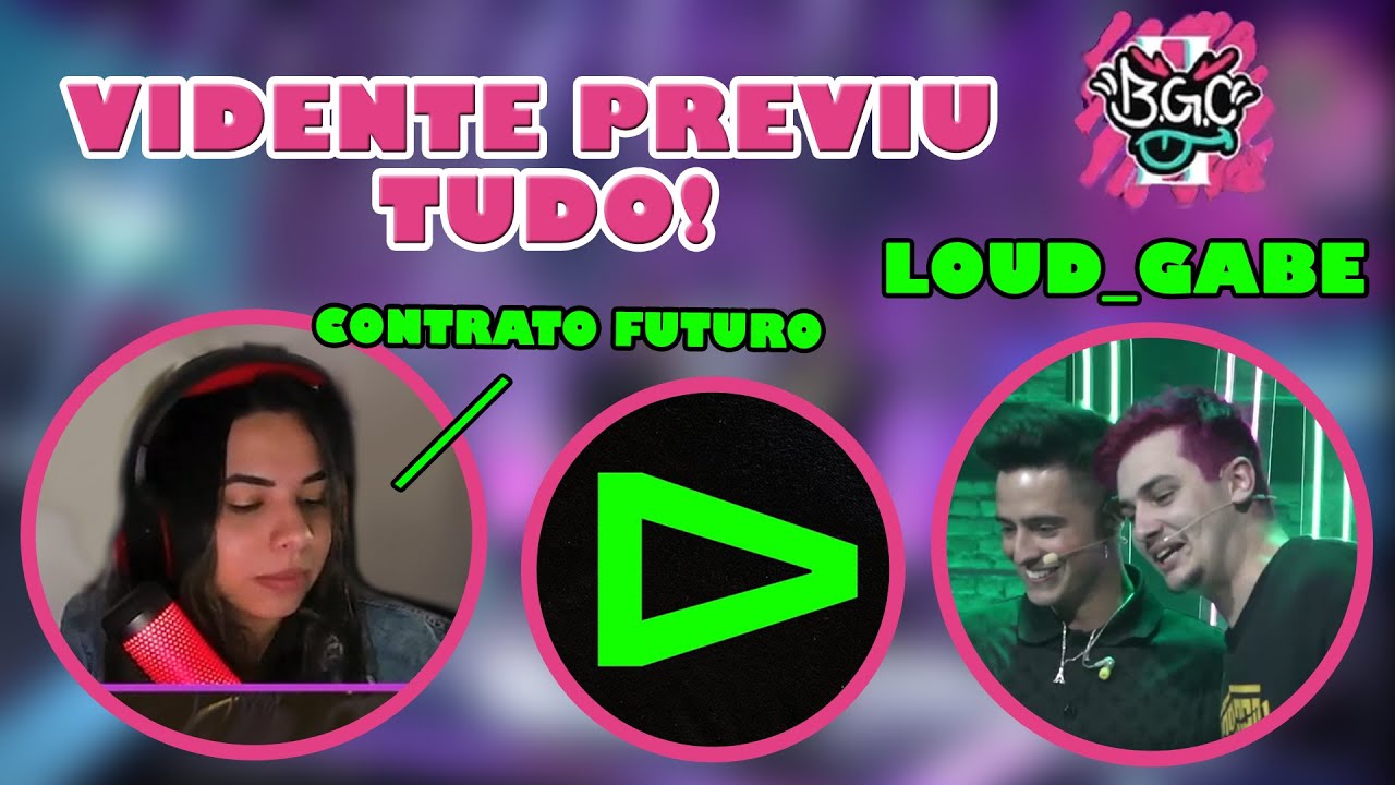 VIDENTE PREVIU CONTRATO DO GABE PEIXE NA LOUD - BAGUNCINHA 2.0 - CIDADE ALTA
