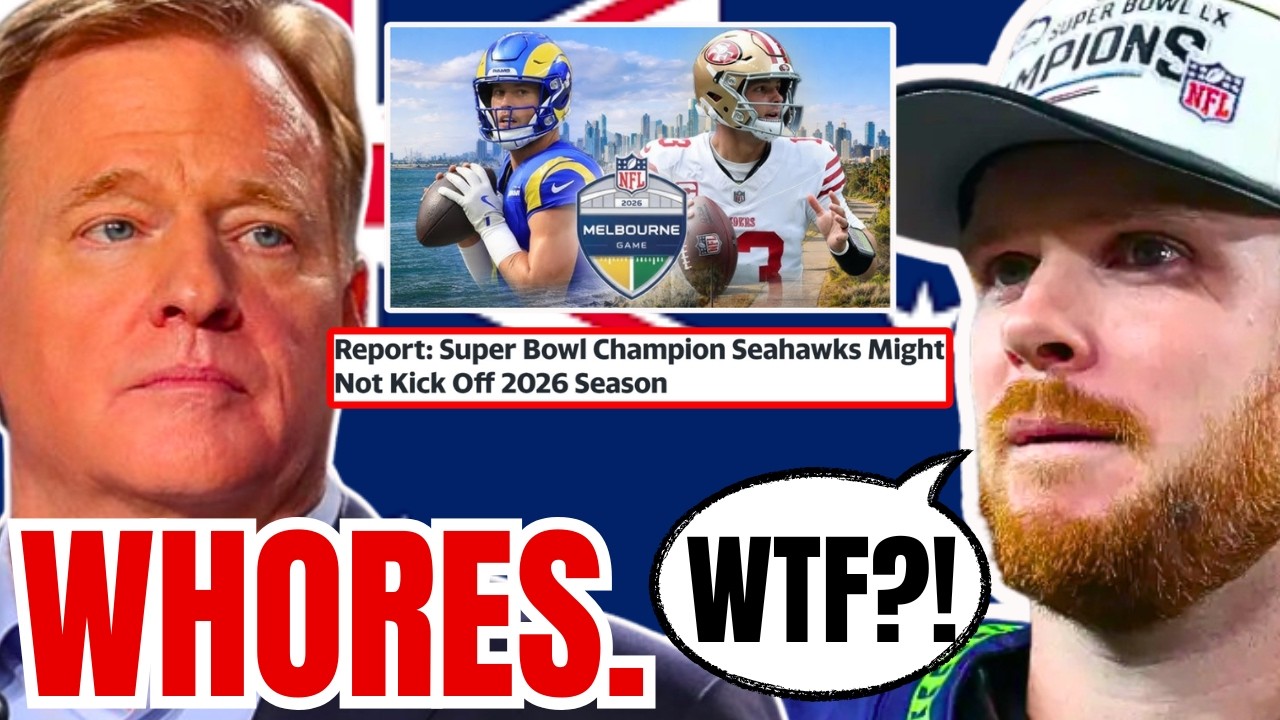 NFL May OPEN SEASON w 49ers Rams in Australia! RIPPING IT from the Super Bowl Champ Seahawks!