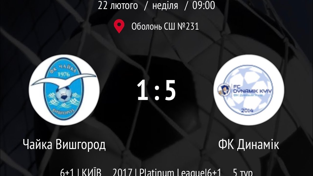 Зимовий SUPER LEAGUE CUP 25/26 FC Dynamik 2017 - ФК Чайка. Рахунок 5:1 II-тайм