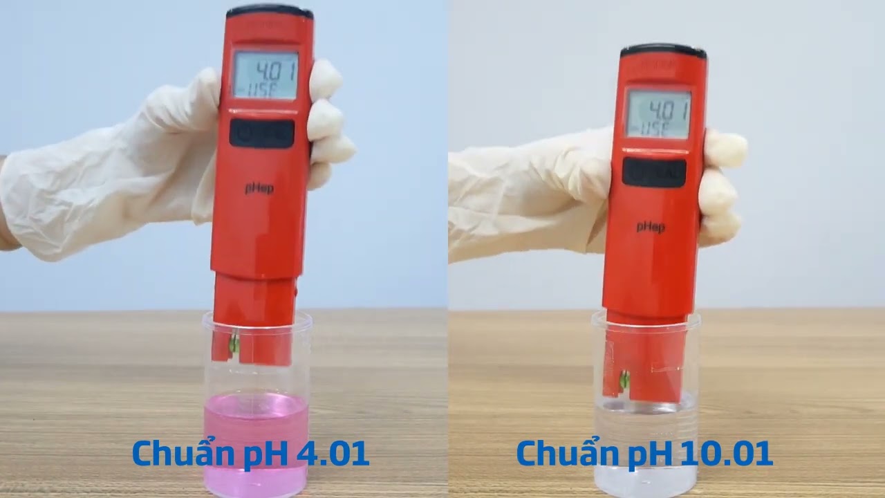 Hướng Dẫn Hiệu chuẩn pH 2 điểm cho bút đo pH HI98107 - Hanna Instruments Việt Nam